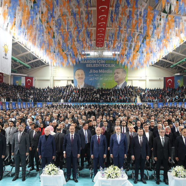 Mardin'de AK Parti Aday Tanıtım Toplantısı düzenlendi