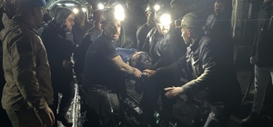 Zonguldak'ta maden ocağında göçükte mahsur kalan 2 işçiden biri kurtarıldı