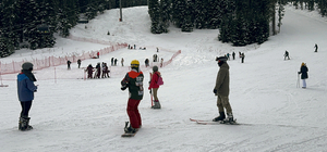 Ilgaz Dağı'nda işletmeciler de ziyaretçiler de yarıyıl tatilinden memnun ka...