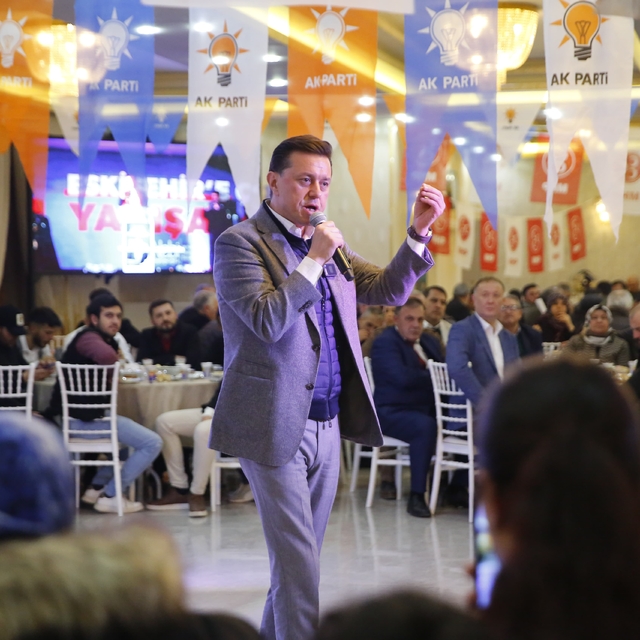 Eskişehir Büyükşehir Belediye Başkan adayı Hatipoğlu mahalle teşkilat üyele...