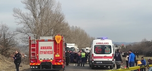 Nallıhan'daki trafik kazasında 3 kişi öldü, 3 kişi yaralandı