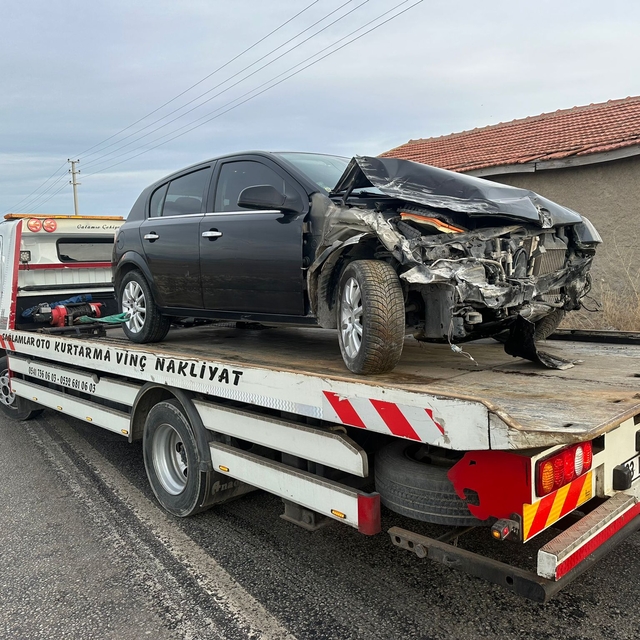 Afyonkarahisar'da trafik kazalarında 7 kişi yaralandı