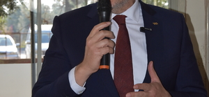 AK Parti Akhisar Belediye Başkan adayı İşçi, muhtarlarla buluştu