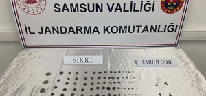 Samsun'da 190 parça tarihi eser ele geçirildi, 2 zanlı gözaltına alındı