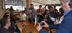 CHP Marmaris Belediye Başkan adayı Ünlü, basın mensuplarıyla buluştu