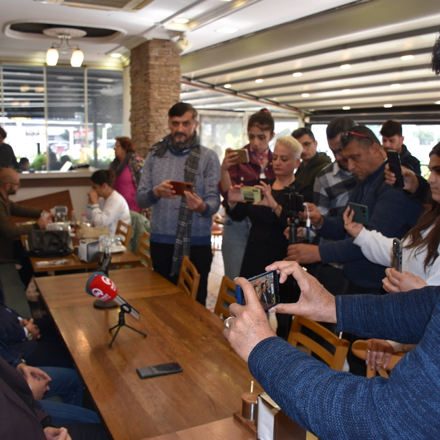 CHP Marmaris Belediye Başkan adayı Ünlü, basın mensuplarıyla buluştu