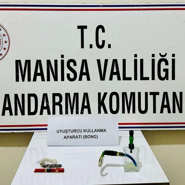 Salihli jandarma ekiplerinden "torbacı" operasyonu