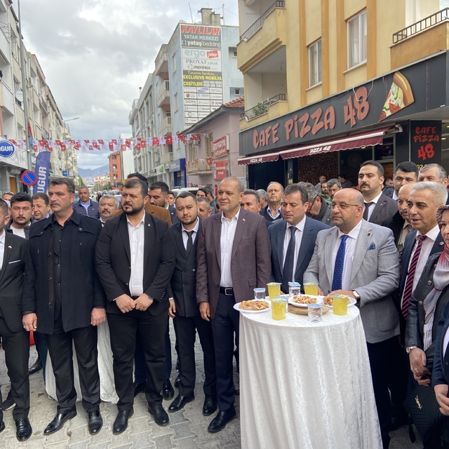 MHP Dalaman İlçe Başkanlığı binası açıldı