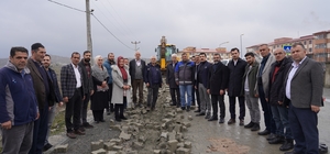 Kulp'ta doğal gaz hattı döşeme çalışmaları başladı 