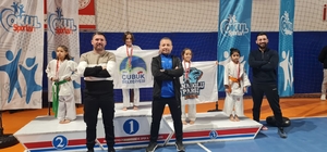 Çubuklu judoculardan 14 madalya