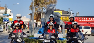 Mudanya'da yeni oluşturulan Yunus timleri suç ve suçlularla mücadelede etki...