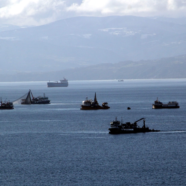 Sinop'ta balıkçılar, aynı saatte denize açılıp aynı saatte limana dönüyor