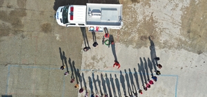 AFAD ekipleri köy köy gezerek çocukları olası afetlere hazırlıyor