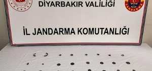 Diyarbakır'da tarihi eser operasyonunda 3 şüpheli yakalandı