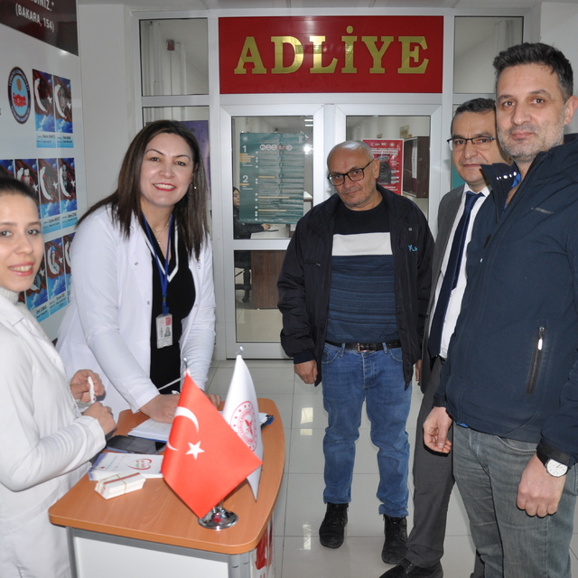 Gümüşhacıköy'de organ bağışı standı açıldı