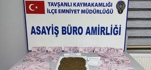 Kütahya'da uyuşturucu operasyonunda yakalanan 2 şüpheli tutuklandı