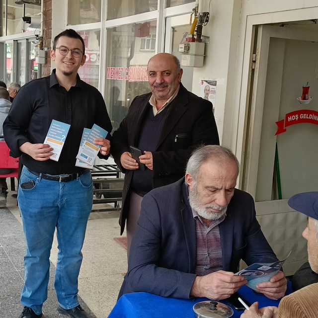 Almus'ta vatandaşlara sigaranın zararları anlatıldı