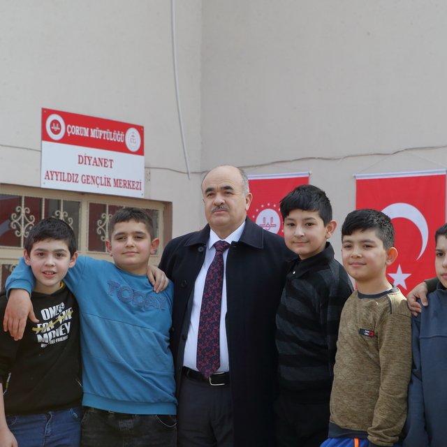 Çorum'da 15 gençlik merkezinin ortak açılış töreni yapıldı
