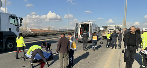 Başkentte traktörle çarpışan motosikletin sürücüsü öldü