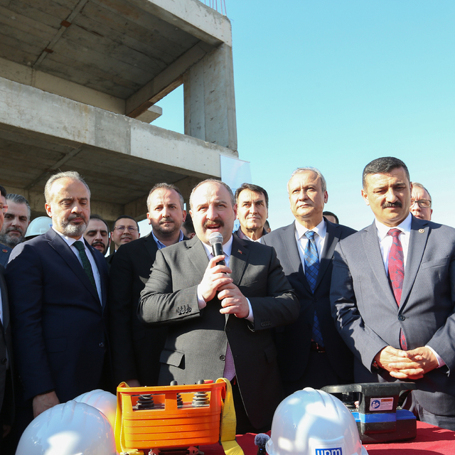 Bursa'da Gürsel Kavan Camisi'nin temeli atıldı