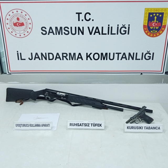 Samsun'da uyuşturucu operasyonlarında 2 zanlı yakalandı