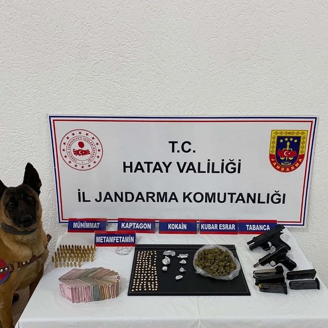 Hatay'da uyuşturucu operasyonunda 2 şüpheli gözaltına alındı