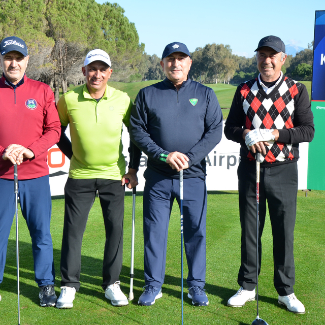 TGF Türkiye Kulüpler Arası Golf Turu Antalya'da başladı