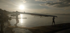 Büyükler Türkiye Kupası Köyceğiz Kürek Yarışları'nda heyecan sürüyor