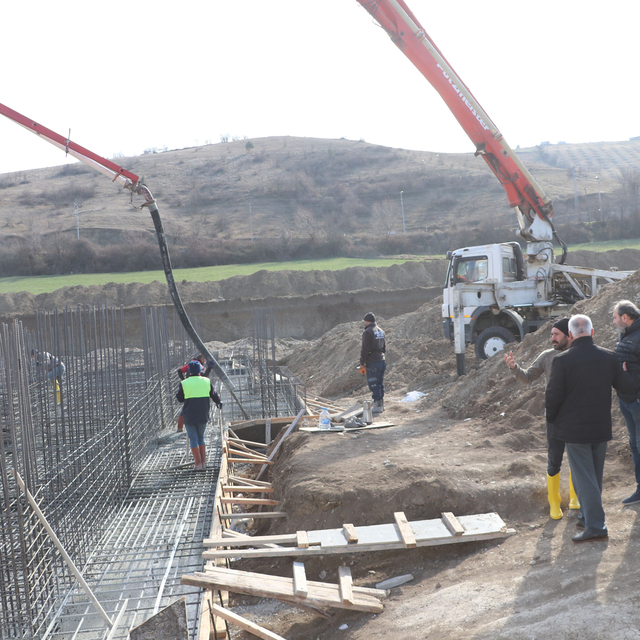 Havza'da TOBB tarafından yaptırılan anaokulunun temeli atıldı