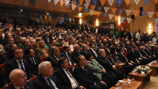 Adalet Bakanı Tunç, Bartın'da aday tanıtım toplantısında konuştu: