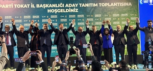 AK Parti'nin Tokat'taki belediye başkan adayları tanıtıldı