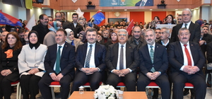 AK Parti'li Demiröz, Gümüşhane'de belediye başkan adayları tanıtımında konuştu: