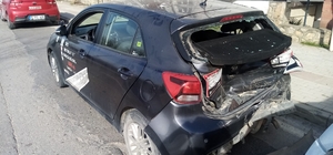 Kamyonet, aday sürücünün kullandığı otomobile çarptı: 4 yaralı