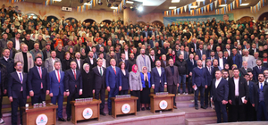 AK Parti'li Uygur, Nevşehir'de belediye başkan adayı tanıtım programında ko...