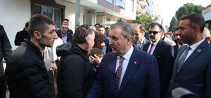 BBP Genel Başkanı Destici, Aydın'da taziye ziyaretinde bulundu