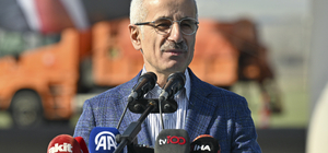 Bakan Uraloğlu, Ankara-Kahramankazan yolu ile bazı kavşakların açılış tören...