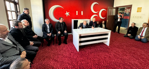 MHP Genel Başkan Yardımcısı Yıldırım, Beypazarı'nda ziyaretlerde bulundu