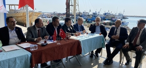 TBMM Balıkçılık ve Su Ürünleri Araştırma Komisyonu üyeleri, Mersin'de inceleme yaptı