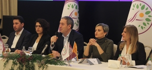 DEM Parti Eş Genel Başkanı Bakırhan, Mersin'de STK temsilcileriyle buluştu