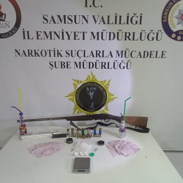 Samsun'da uyuşturucu operasyonunda 1 kişi yakalandı