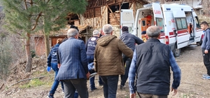 Çorum'da ayağını çapa makinesine kaptıran kişi yaralandı