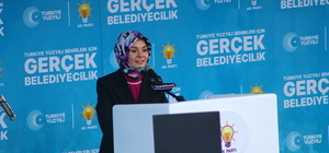 Aile ve Sosyal Hizmetler Bakanı Göktaş, AK Parti'nin Tekirdağ mitinginde ko...