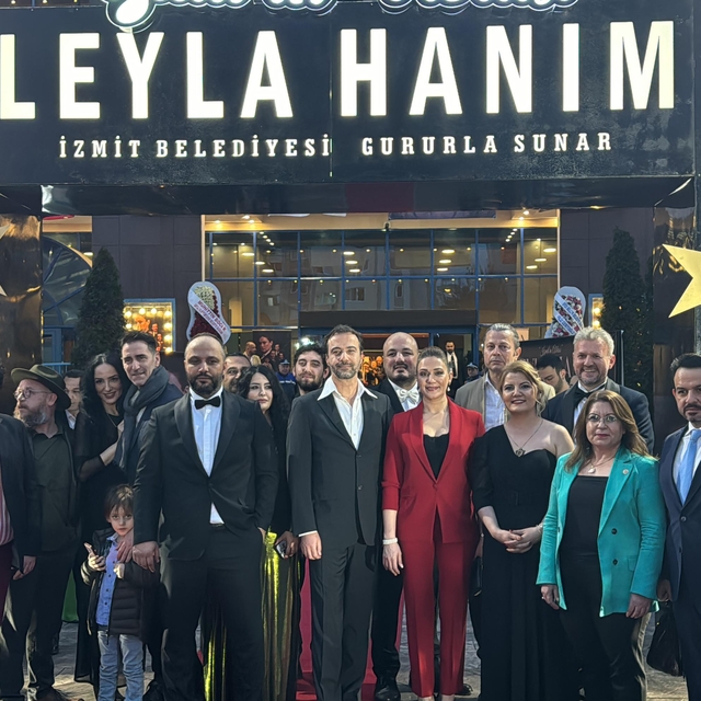 "Leyla Hanım" filminin galası Kocaeli'de yapıldı