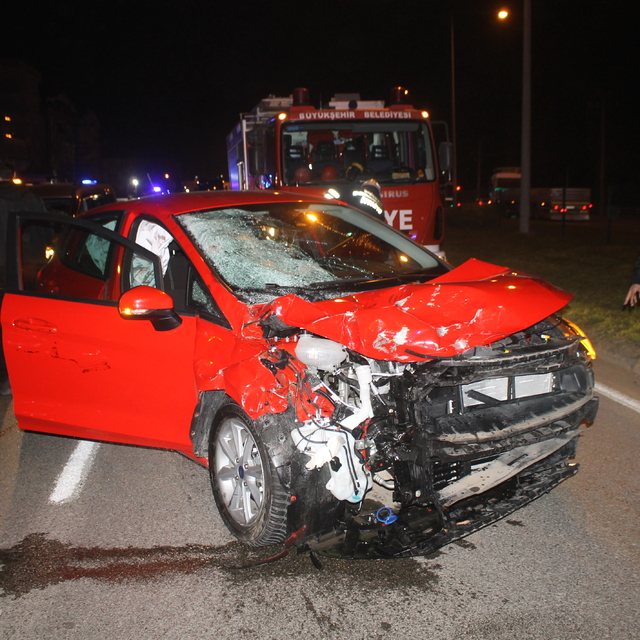 Samsun'daki trafik kazasında 1 kişi öldü, 3 kişi yaralandı