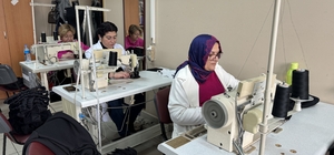 Tekirdağ'da üretilen eşofman ve montlar Gazze'deki sivilleri ısıtacak