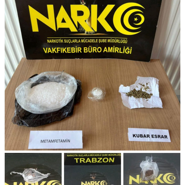 Trabzon'daki uyuşturucu operasyonlarında 30 kişi yakalandı