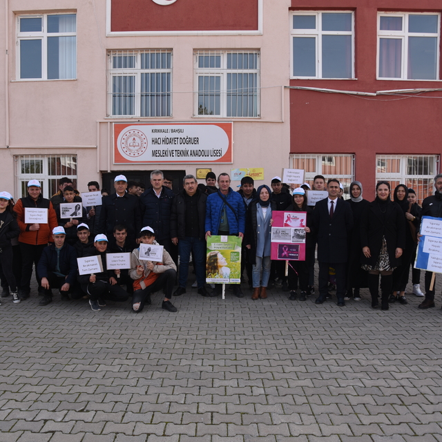 Bahşılı'da Dünya Sigarayı Bırakma Günü etkinliği