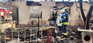 Tekirdağ'da ev yangını; 1 ölü