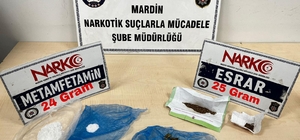 Mardin'de uyuşturucu operasyonunda yakalanan 3 şüpheliden 1'i tutuklandı