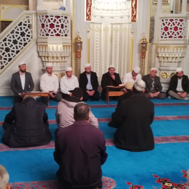 Hanönü'de umreye gidecekler için mevlit okutuldu